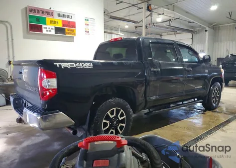2014 Toyota Tundra Crewmax Sr5 из США, поврежденный, VIN 5TFDY5F17EX368004
